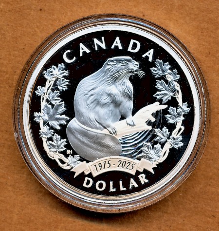 Commems-Collection-Canadian:-2025-Special-Edition-Beaver-Silver-Dollar