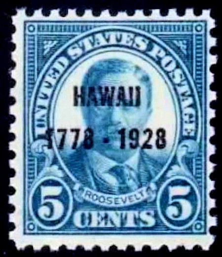 Commems-Collection-Classic:-1928-Hawaiian-European-Discovery-Sesquicentennial---Coin-Stamp-Designs