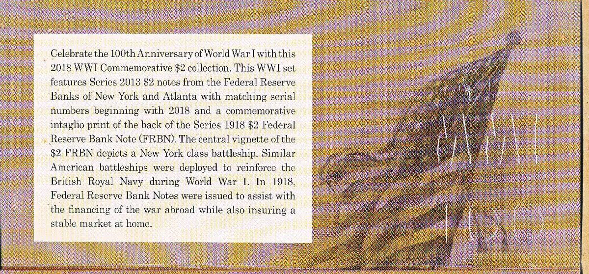 Commems-Collection-Modern:-World-War-I-Centennial-Coin-&-Currency-Set