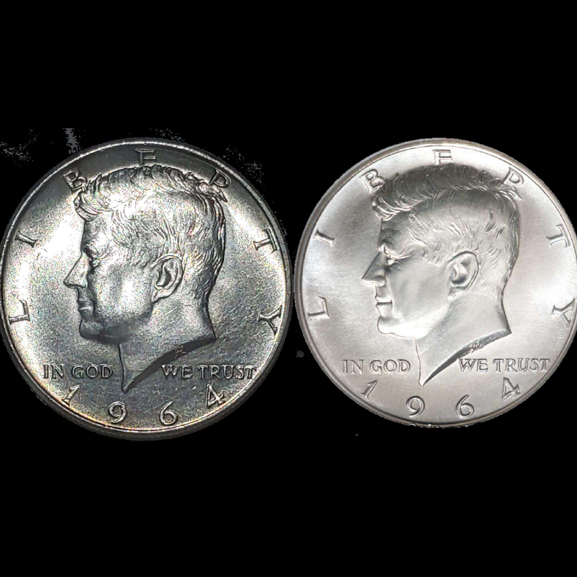1964-Kennedy-Half.-Are-These-The-Same-Coin?