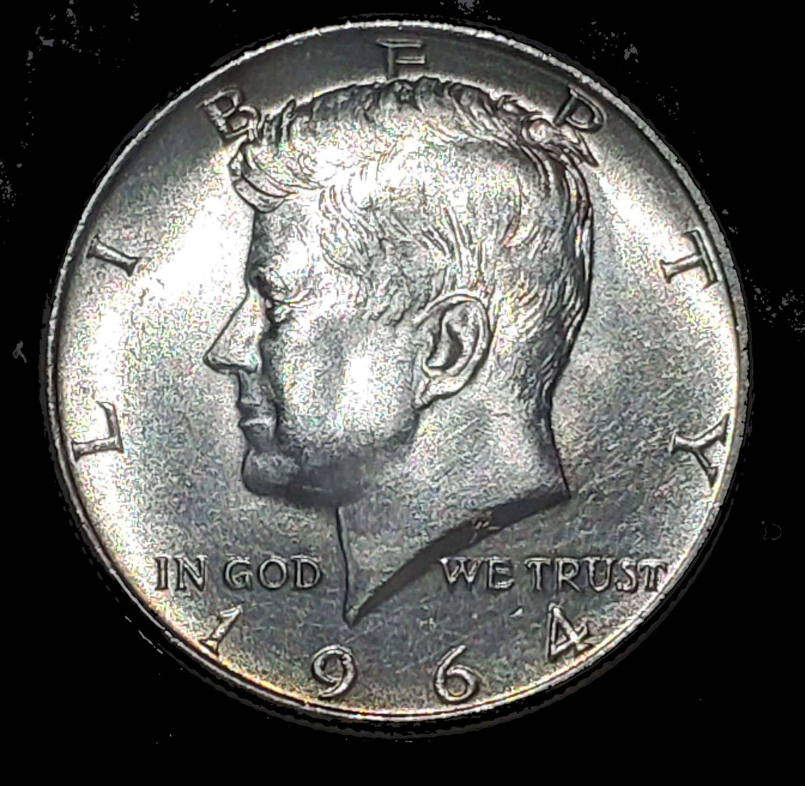 1964-US-Mint-Set.-Please-Explain-Where-The-Grainy-Finish-In-All-These-Coins-Are-From?