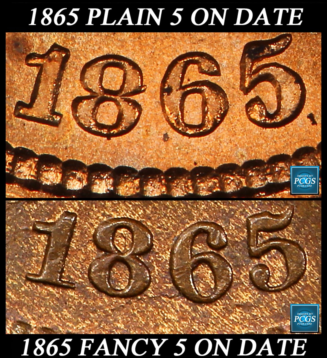 1865-Indian-Head-Cent---'Plain-5'-Or-'Fancy-5'?
