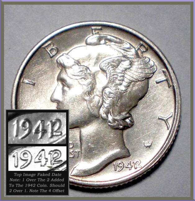 1941-/-2-Mercury-Dime