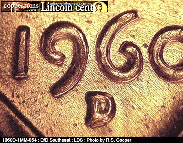 1960-D-Lincoln-Memorial-Cent-RPM-054-Stage-C/Lds-Seems-Like-New-One