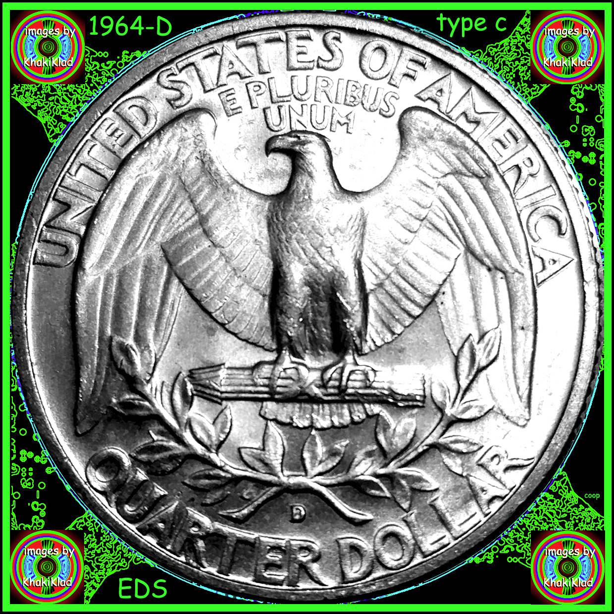 1964-D-Washington-Quarter---Reverse-Of-'65-Type-C