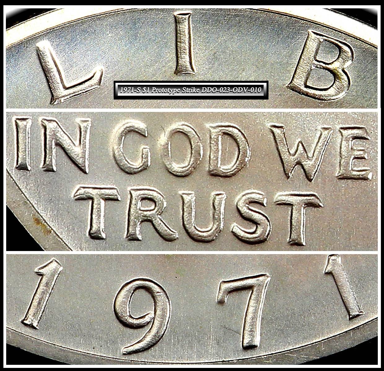 Bicentennial-Eisenhower-Misshapen-Letters-In-The-Motto,-Is-This-Common?