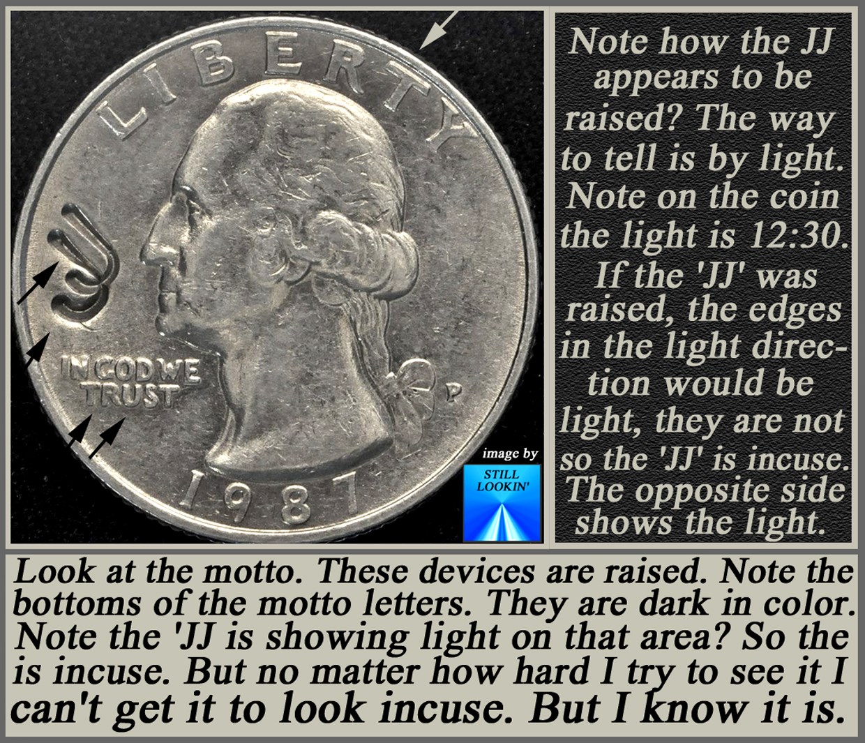 1971-D-Kennedy-Half---Unusual-Oval-Shaped-Mark-On-Obverse..