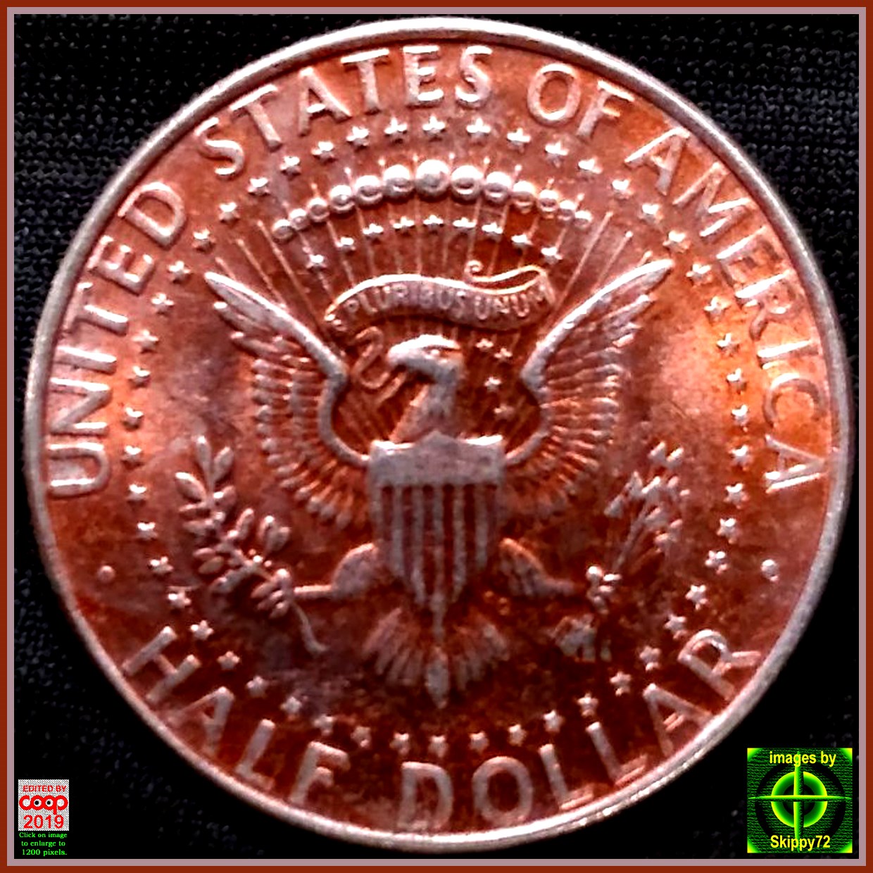 1990-P-Kennedy-Halk-Dollar/Eye-Catching