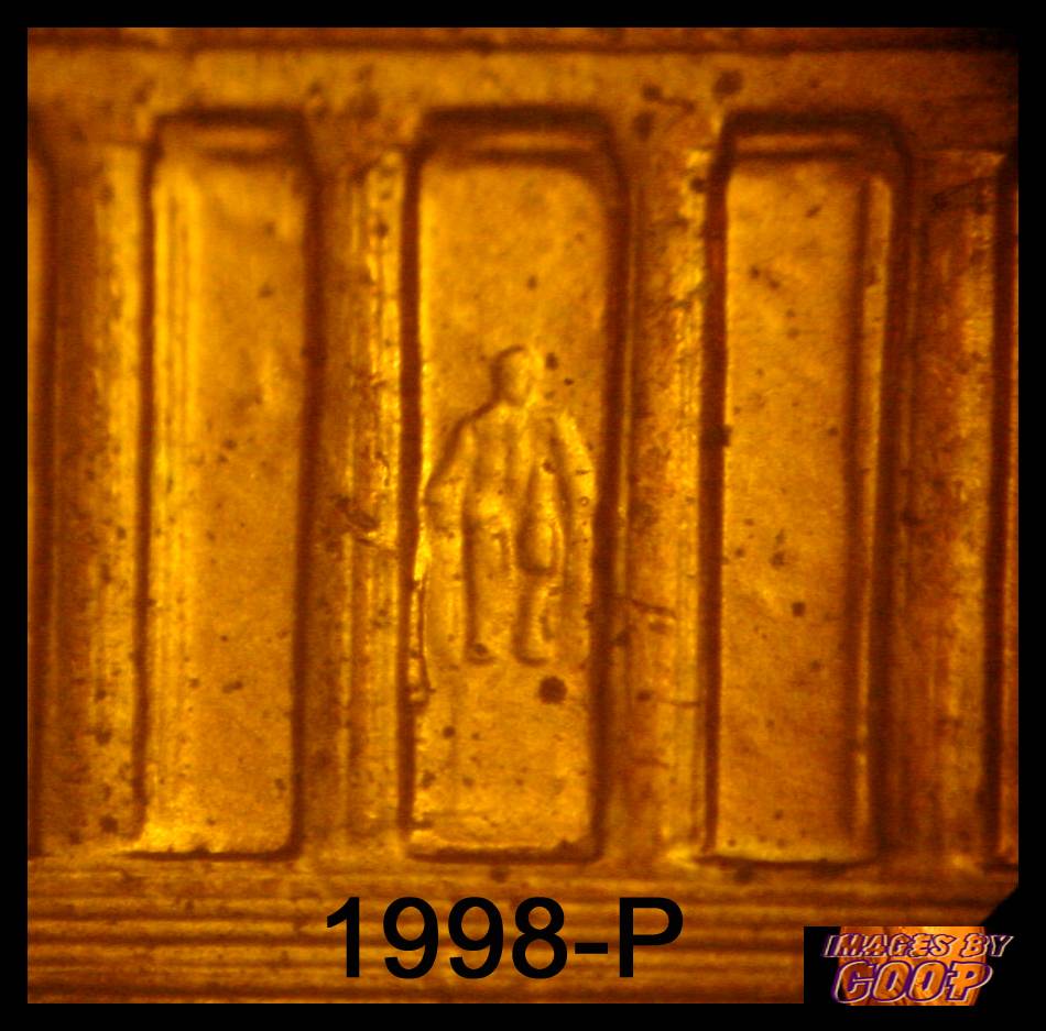 1999-D-Lincoln-Cent-With-Lines-In-The-Letters-Of-The-Reverse