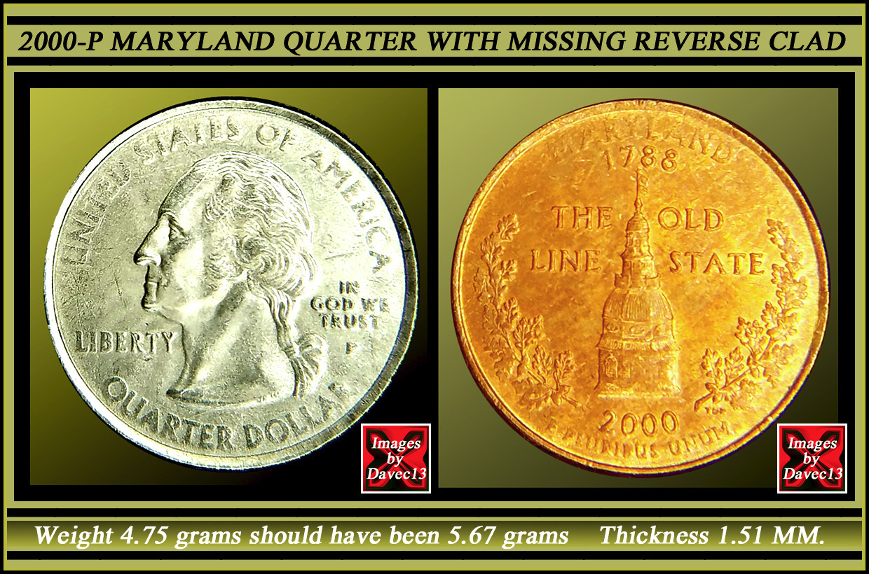 Missing-Clad-Layer-2000-Maryland-State-Quarter