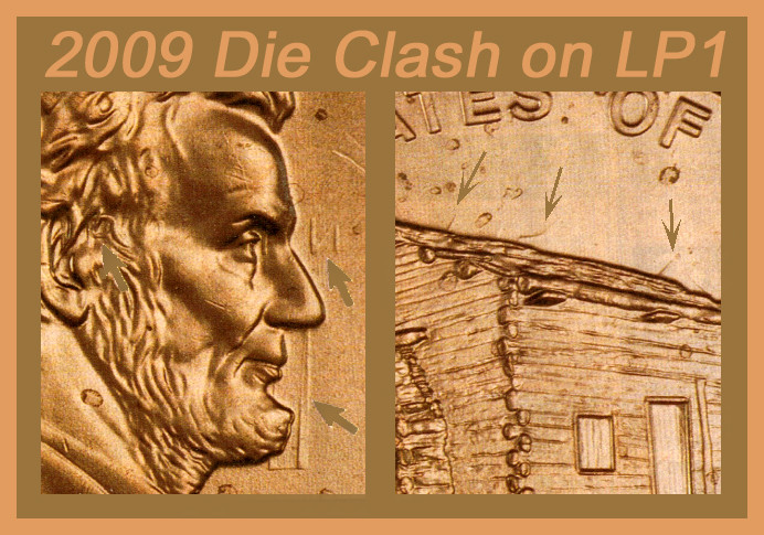 2009-P-PL-Lincoln-Cent.-Coolest-Die-Clash-I've-Seen-To-Date-On-A-Zinc-Cent.
