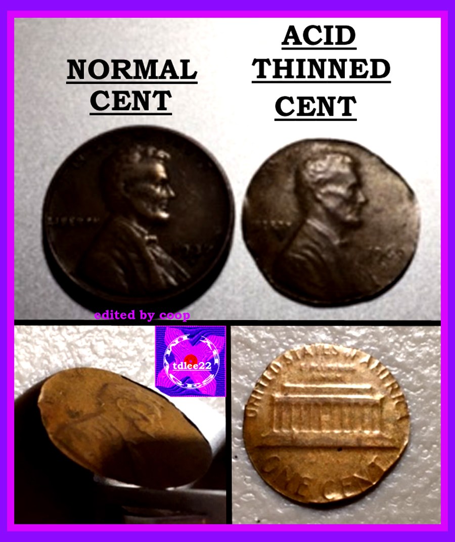 Ultra-Thin-Paper-Thin-1969-D-Lincoln-Memorial-Cent