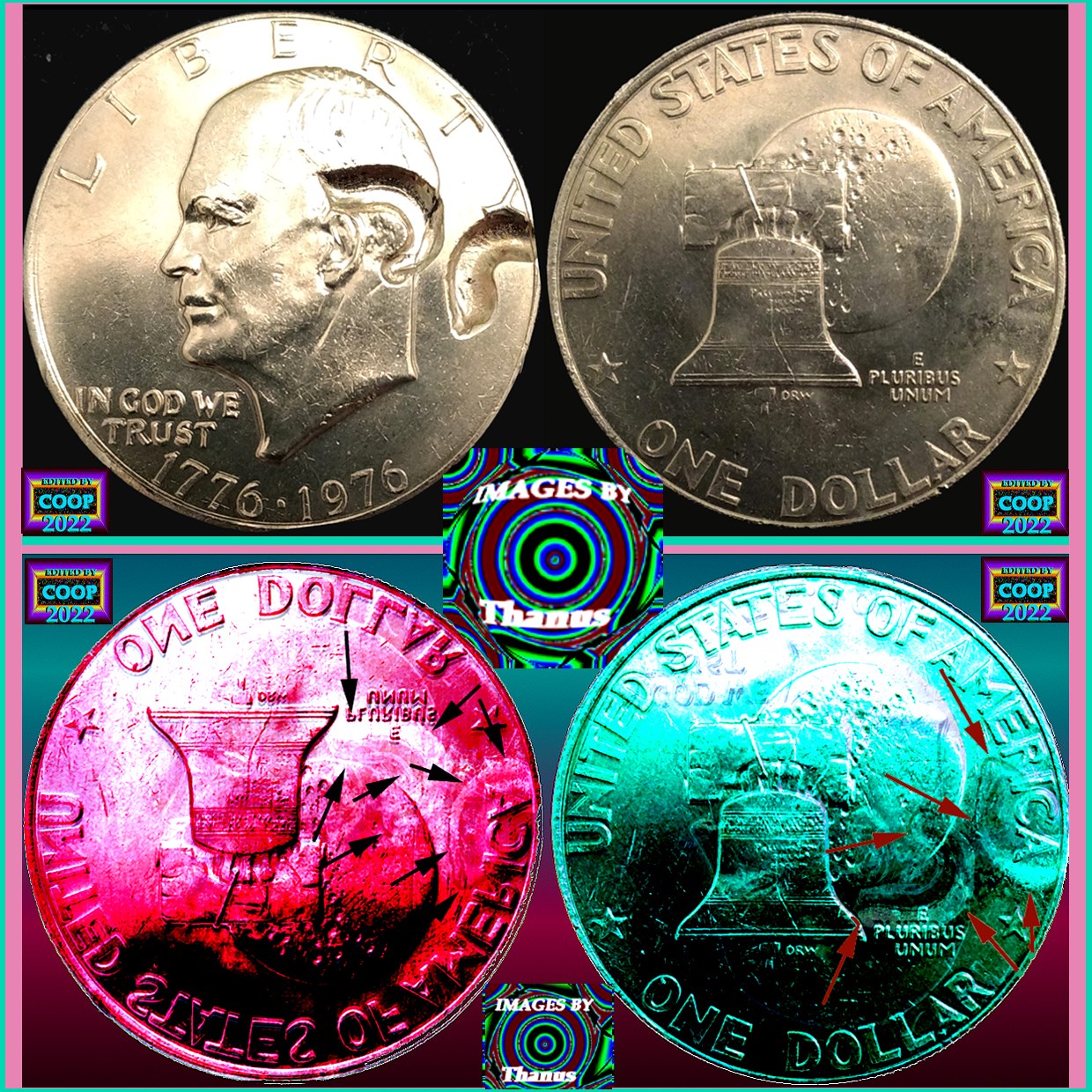 1976-P-Eisenhower-Type-1-Error-Believed-To-Be-Foreign-Object-Damage;-Opinions?