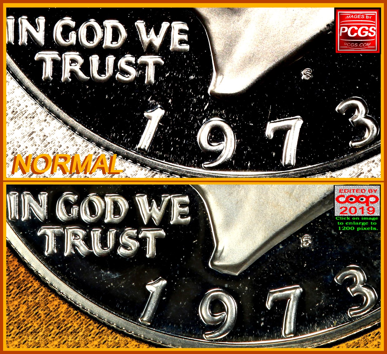1973-S-Eisenhower-Proofs-Die-Doubling-Or-Hub-Doubling?