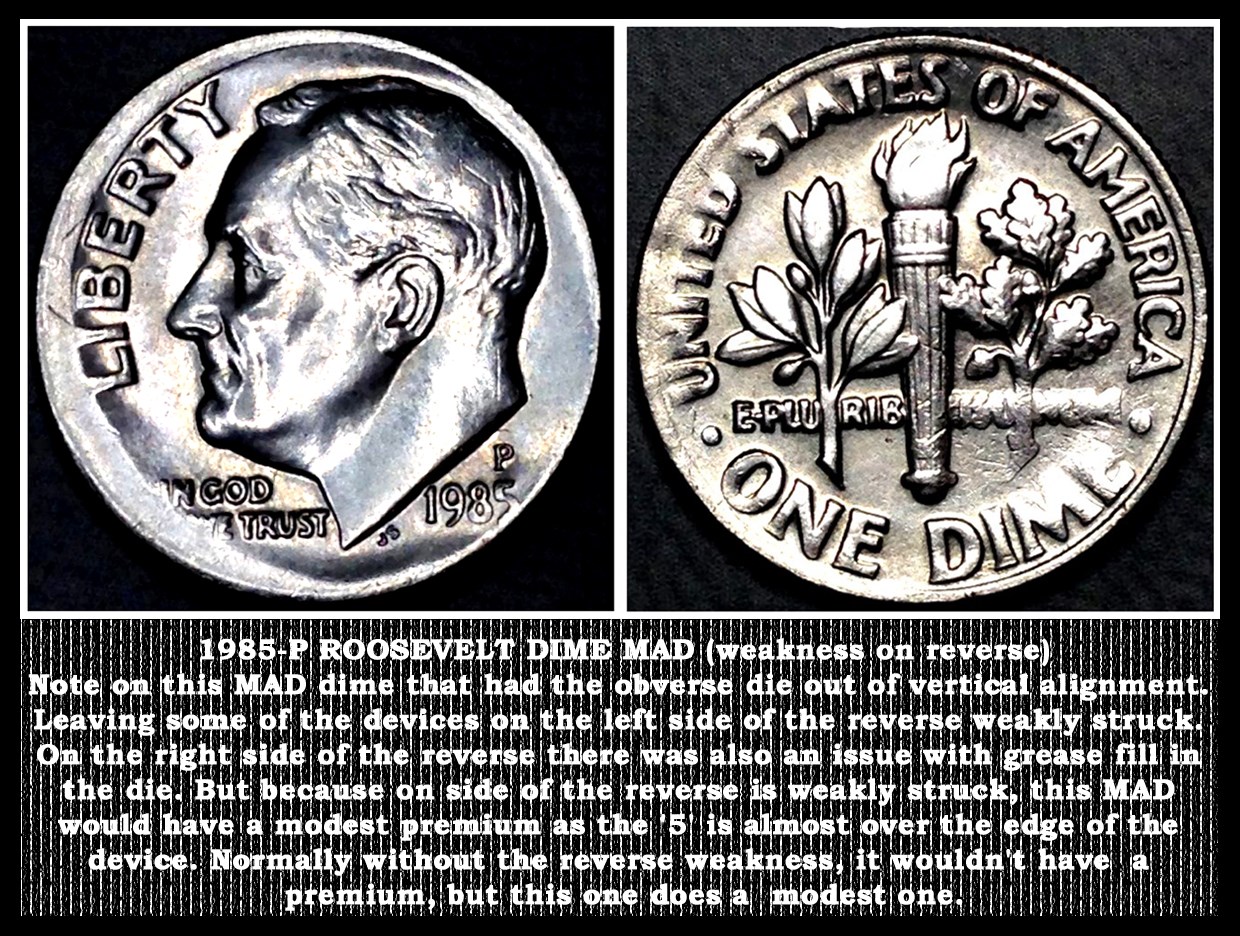 1985-D-Roosevelt-Dime-Found-In-Change