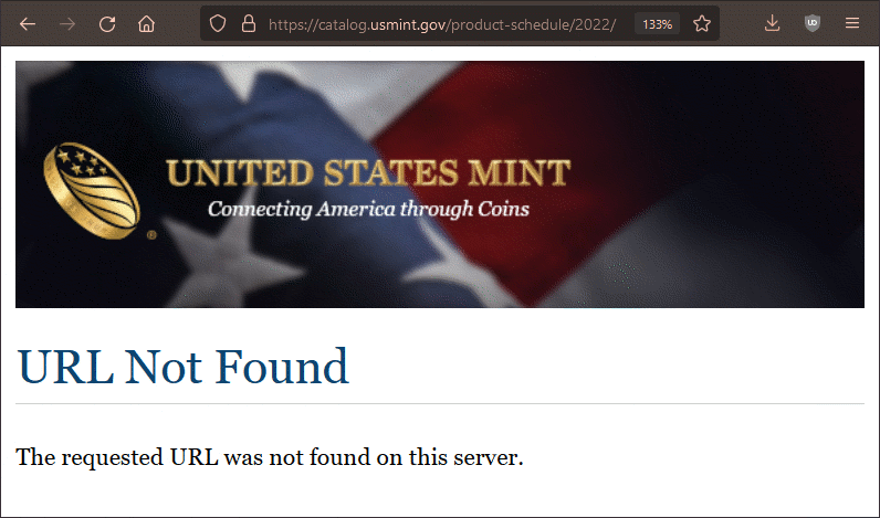 2022-US-Mint-Product-Schedule