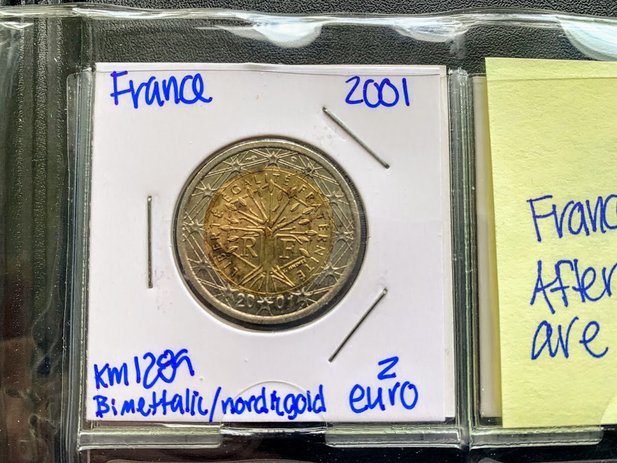 France-Type-Set!-1796-2001-1centime-To-100-Francs
