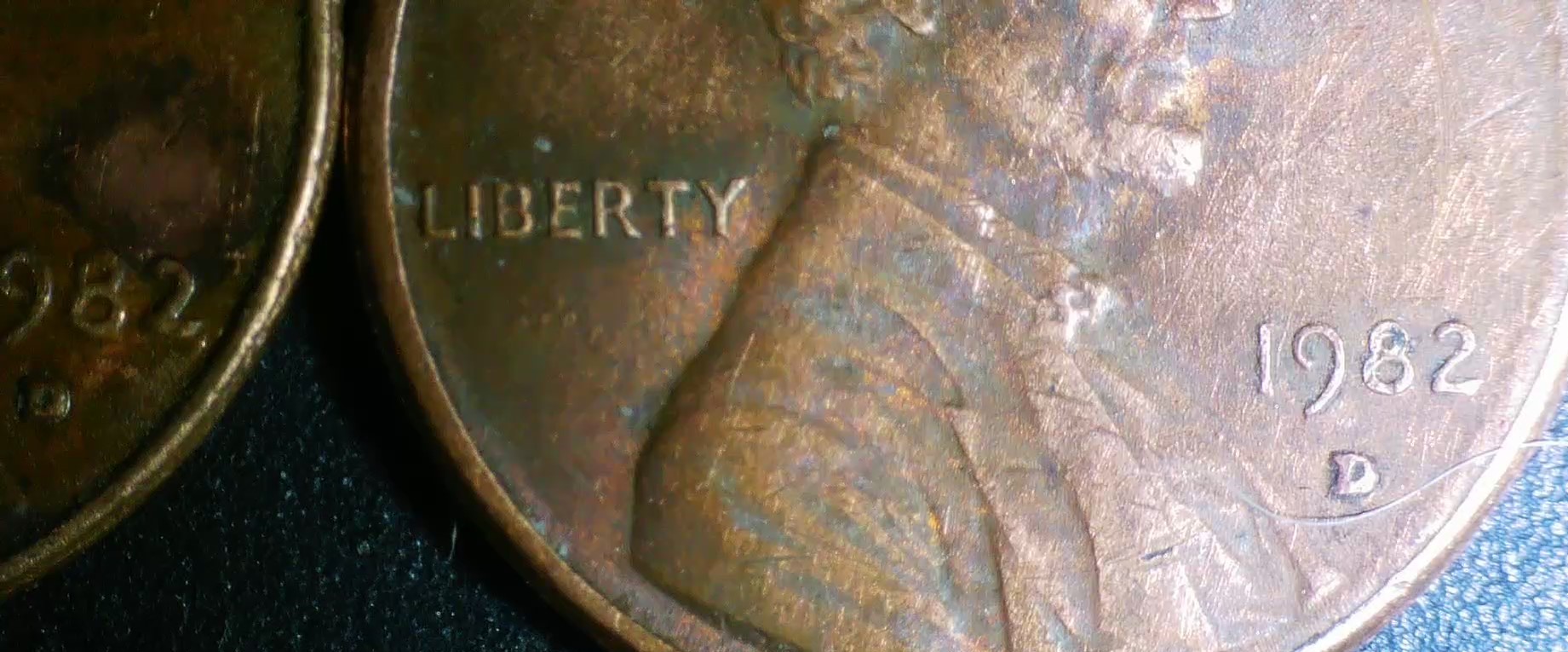 1982-D-Pennies-6-Of-Them