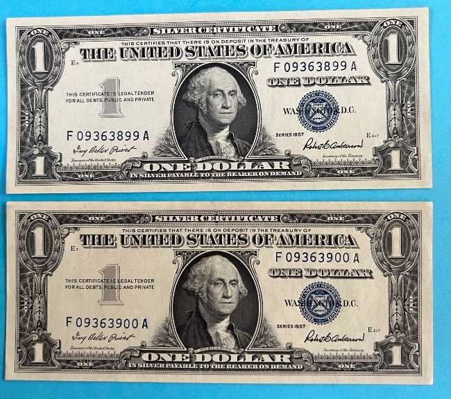 Silver-Certificates-And-$2-Bills