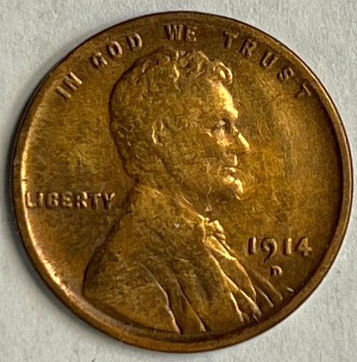 1914--D-Lincoln-Wheat-Cent-For-Evaluation