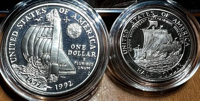 Columbus-Day-Post-Your-Coin/Banknote-Feauturing-Columbus