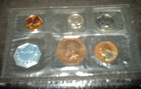 1961-US-Mint-Proof-Set,-Finnaly-Opened.