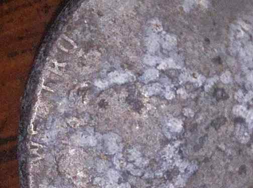 Zinc-Die-Cap-Penny?-Can-Barely-Make-Out-Obverse-Outline-Imprint-Of-Date-Abo