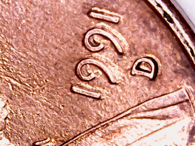 1991-D-Lincoln-Memoral-Penny,-Machine-Doubling-And-Actual-Doubling