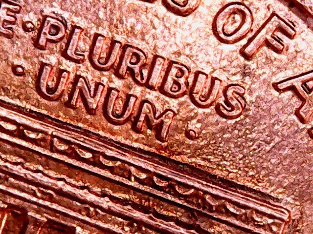 1991-D-Lincoln-Memoral-Penny,-Machine-Doubling-And-Actual-Doubling