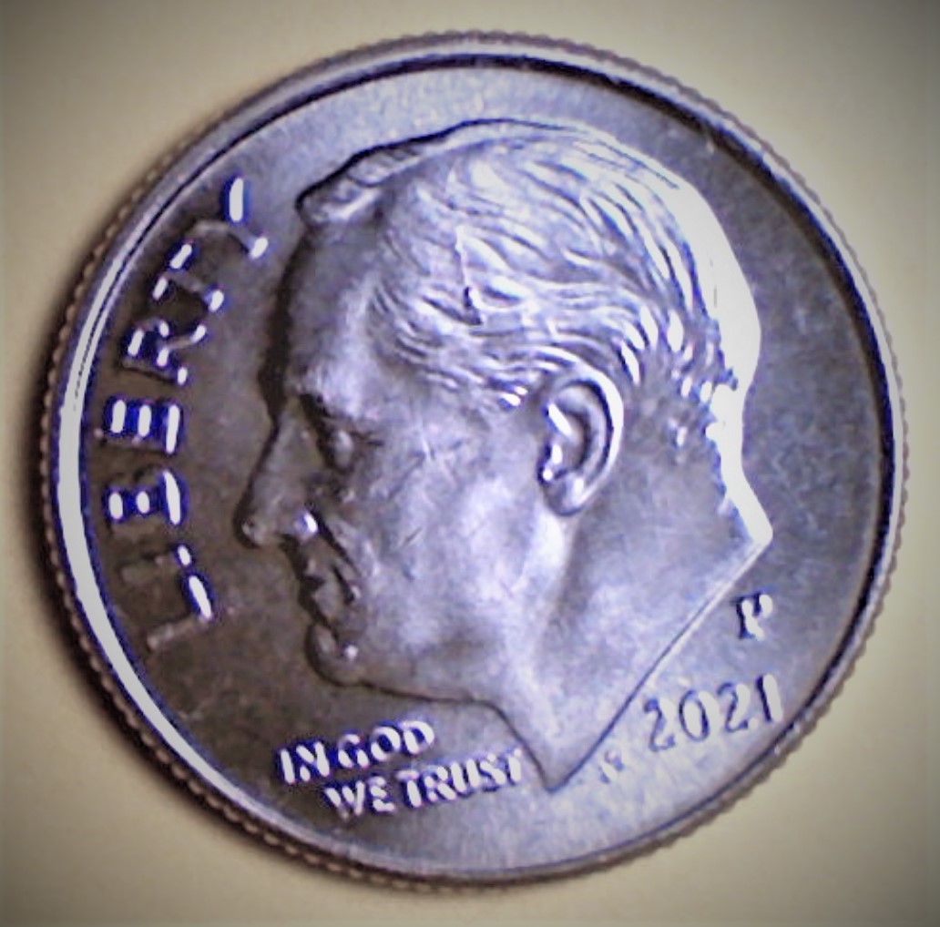 2021-P-Dime-With-Chip-And-Die-Crack