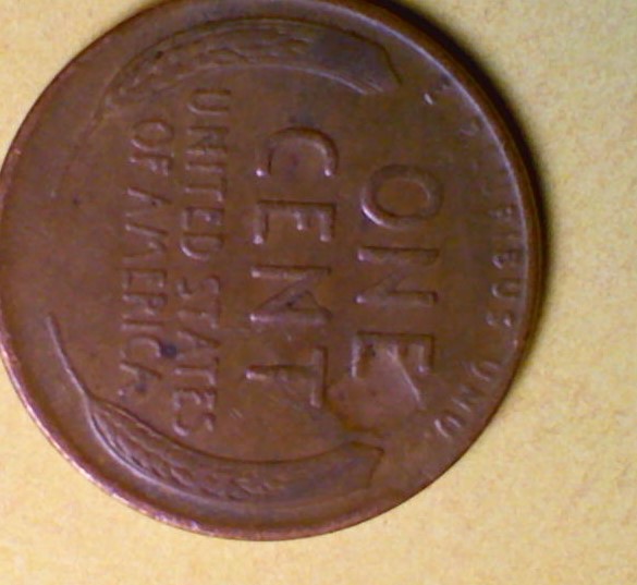 1944-Penny-With-Strike-Thru-Possible-On-Reverse