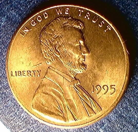 1995-Penny-Possible-Die-Chips-Or-Blisters