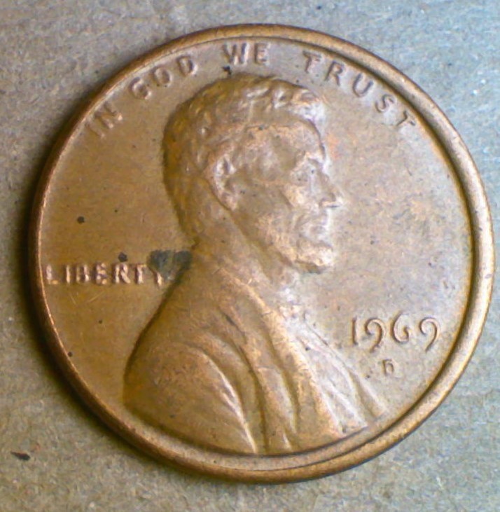 1969-D-Penny-On-The-Reverse-Initials-FG-Missing