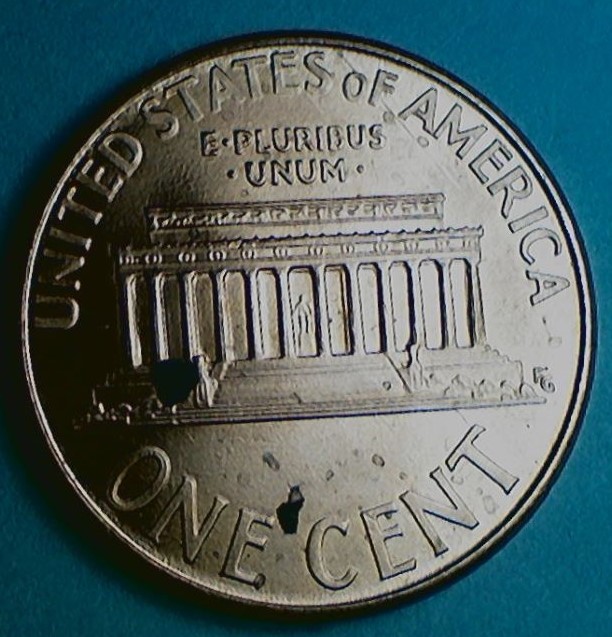 2000-Penny-With-Lines-On-Reverse-MD-Or-Something-Else