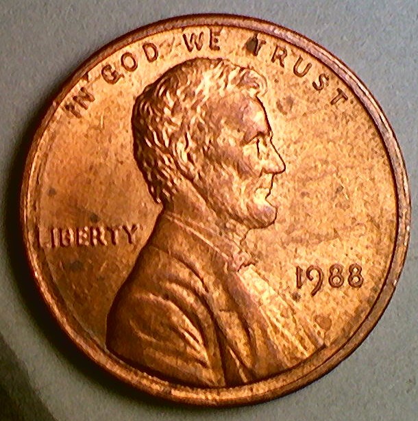 1988-Penny-With-Die-Crack-On-Reverse
