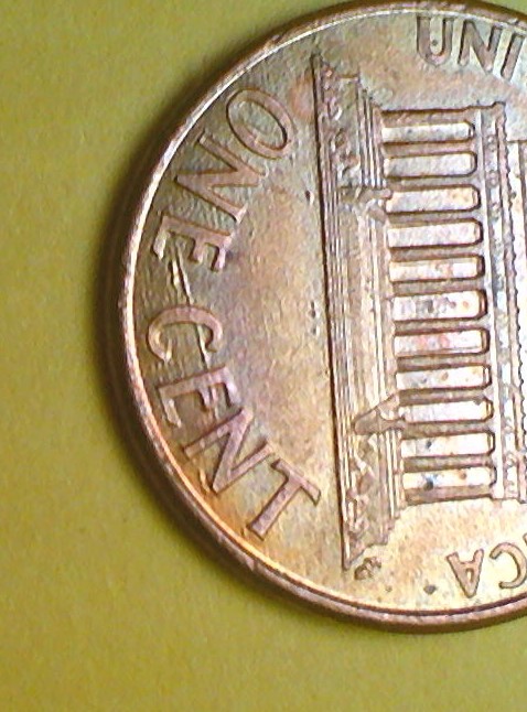 2000-Penny-With-Linear-Bubbleunder-The-Words-One-Cent-On-Reverse