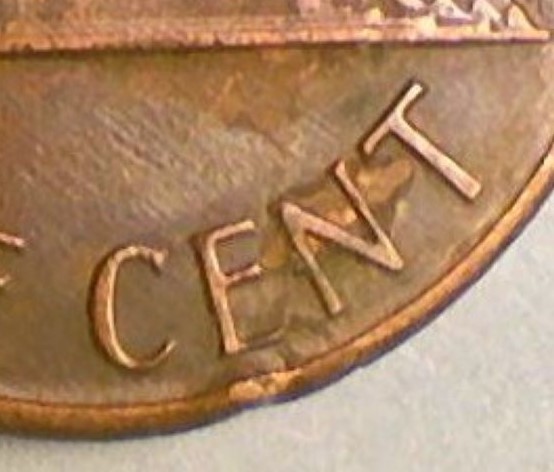 1986-Penny-With-Questionable-Damage-On-Reverse