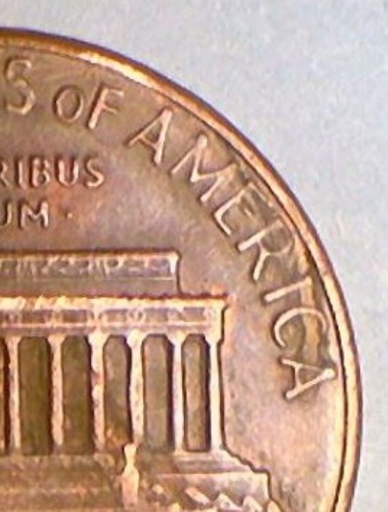 1986-Penny-With-Questionable-Damage-On-Reverse