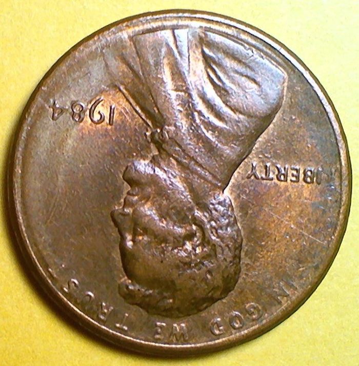 1984-Penny-With-Some-Type-Of-Doubling