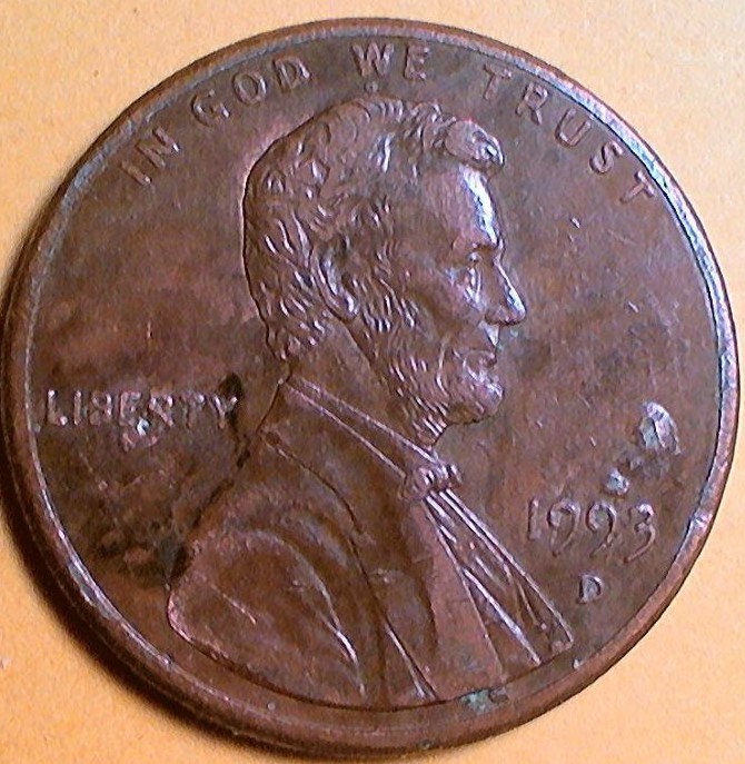 1993-D-Penny-With-Possible-Die-Chips-Above-Date
