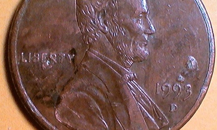 1993-D-Penny-With-Possible-Die-Chips-Above-Date