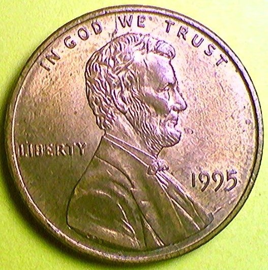 1995-P-Penny-With-Die-Crack-On-The-Obverse