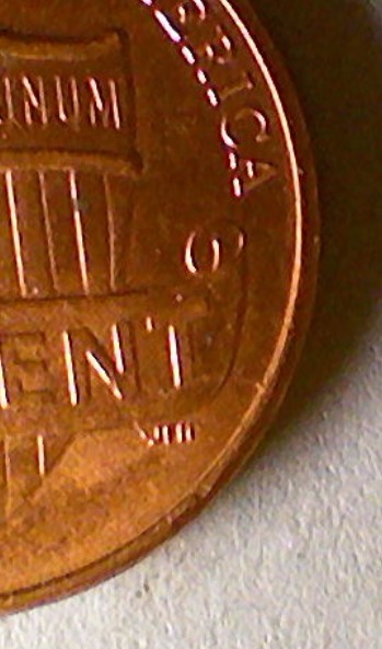 2014-P-Penny-With-Die-Crack-On-Reverse