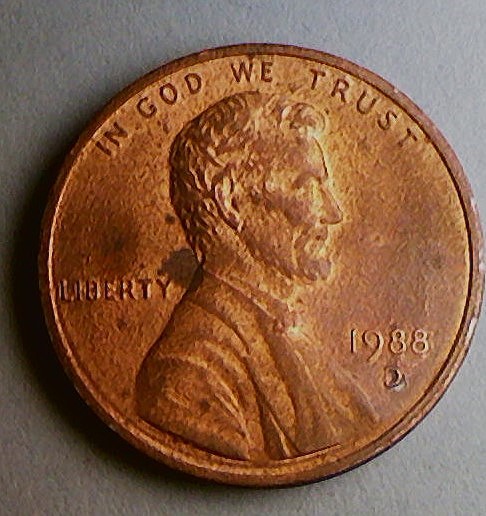 1988-D-Penny-With-Possible-MD-Plus-Rot