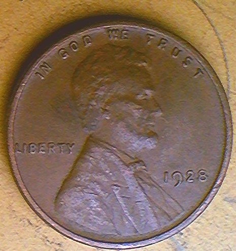 1928-P-Penny-Coin-Roll-Hunting