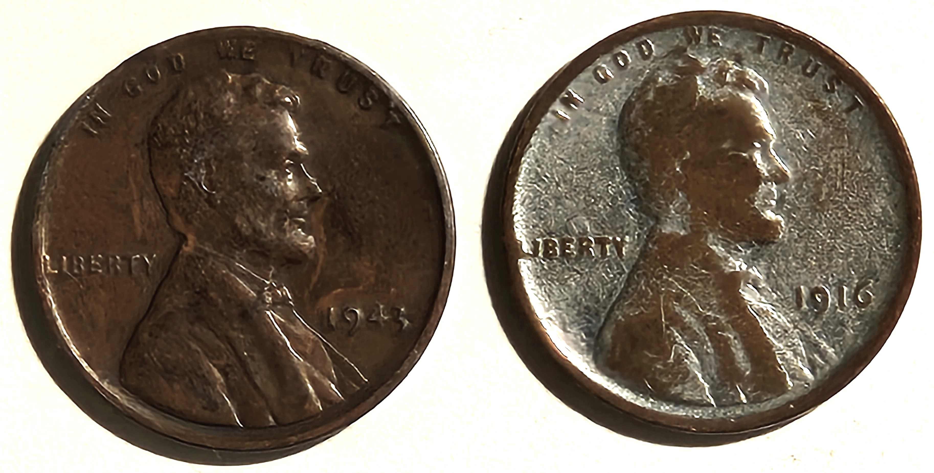 1916-And-1943-Wheat-Cent-Fakes