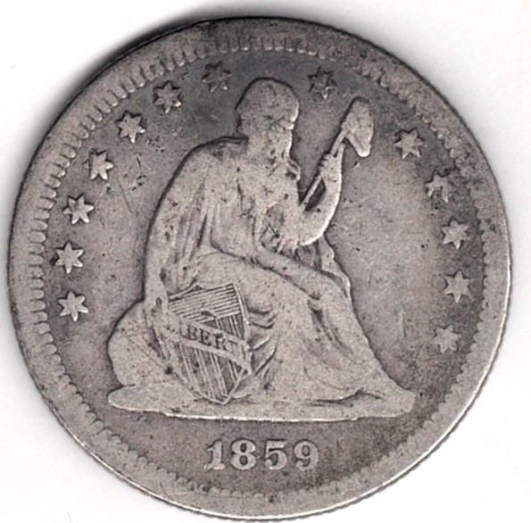 1859-Seated-Liberty-Quarter