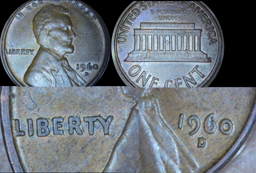 1960-Lincoln-D-Cent-|-Date-Error-Or-PMD?