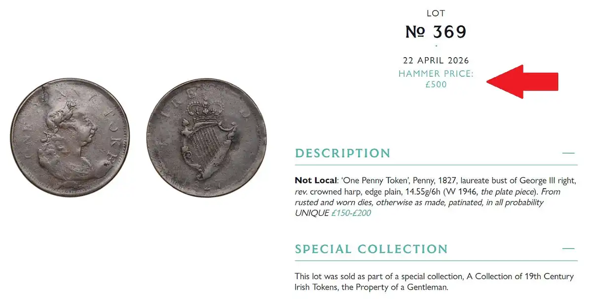 Unusual-Irish-Token:--An-Ugly-Duckling,-But-Likely-Unique