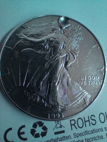 1886-Morgan-Dollar-.-Oldest-Coin-Ive-Found-So-Far-.--And-1993-1-Oz-Fine-Silver-Dollar-